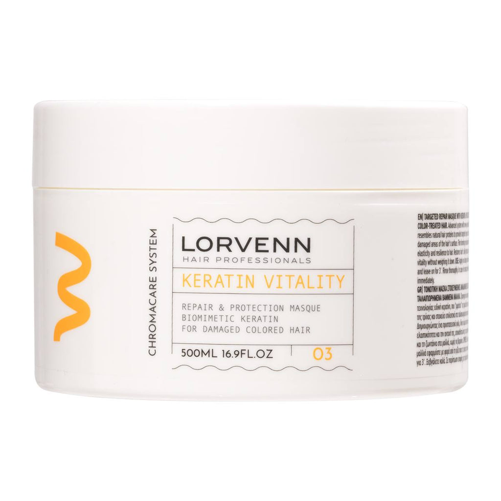 LORVENN KERATIN VITALITY MASQUE 500ML 1400042