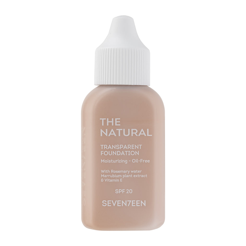 SEVEN7EEN THE NATURAL TRANSPARENT FOUNDATION SPF20