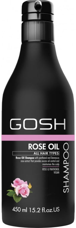 GOSH SHAMPOO ROSE OIL 450ML 157371
